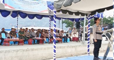 Polres Samosir Gelar Apel Pasukan Operasi Ketupat Toba 2026