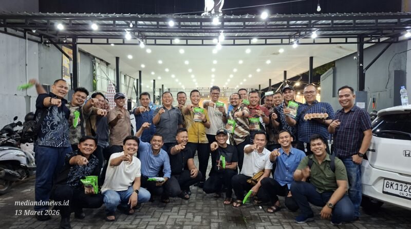 Intelkam Polda Sumut Subdit 2 Ekonomi, Buka Puasa Bersama Menjalin Tali Silaturahmi