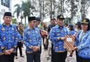 Wabup Samosir Serahkan SK Pensiun 40 PNS, Tekankan Pengabdian dan Kekompakan