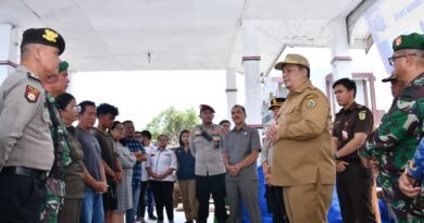 Bupati dan Wabup Samosir Monitoring Pengamanan Lebaran 2026, di 10 Pos Disiagakan