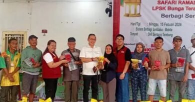 Ketua DPRD Medan Bersama LPSK Bunga Teratai Sumut dan IPSM Nasional Gelar Safari Ramadan, Bagikan 300 Paket Sembako