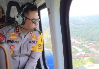 Kapolda Sumut Pantau Arus Mudik via Patroli Udara, Pastikan Jalur Aman dan Lancar