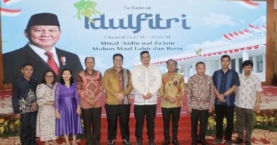 Bupati Samosir Hadiri Open House Gubsu Perkuat Sinergitas Bersama Pemrovsu di Hari Raya Idul Fitri 1447 H