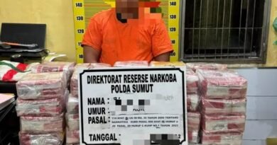 Polda Sumut Gagalkan Penyelundupan 50 Kg Sabu dan 20 Ribu Butir Ekstasi di Perairan Asahan