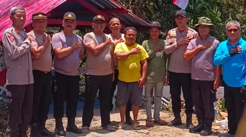 Dukung Akses Warga, Polresta Deli Serdang Laksanakan Renovasi Jembatan Presisi Merah Putih Kuala Sabah