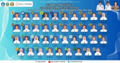 SNBP Melejit, SMAN 19 Kota Medan Antarkan 33 Siswa ke Kampus Unggulan