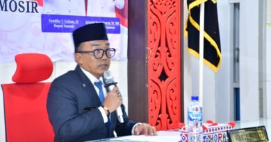 Wabup Samosir, Lantik Pejabat Administrator dan Pengawas