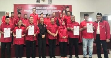 Ketua DPRD Medan Drs Wong Chun Sen Tarigan M.Pd.B Resmi Dilantik sebagai Wakil Ketua Bidang Perekonomian PDI Perjuangan Sumut