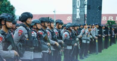 Satuan Brimob Polda Sumut Siaga Total Sambut May Day 2026, Apel Kesiapsiagaan Humanis Tegaskan Pengamanan Maksimal