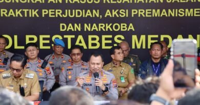 Hanya 15 Hari Kerja, Tim Gabungan Polrestabes Medan Ungkap 142 Kasus Kejahatan Jalanan dan 178 Tersangka