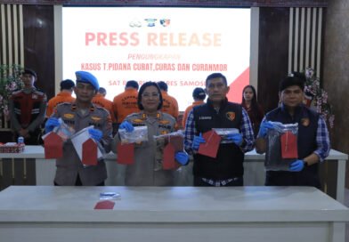 Polres Samosir Ungkap Kasus Pencurian, Enam Tersangka Diamankan