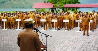 Wabup Samosir, Peringati Hari Lingkungan Hidup, Ajak Masyarakat Kelola Sampah