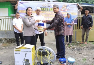 Polres Samosir Gelar Bhakti Religi di Masjid Nurul Huda Sambut Hari Bhayangkara 2026