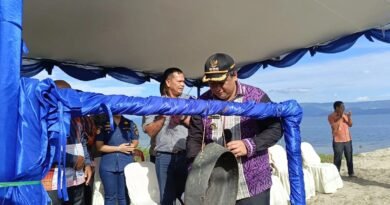 Bupati Samosir Resmikan Docking Kapal CV Muara Putih Satu di Kawasan Danau Toba