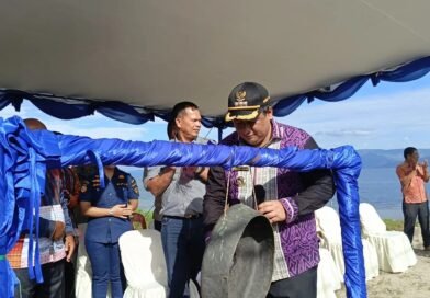 Bupati Samosir Resmikan Docking Kapal CV Muara Putih Satu di Kawasan Danau Toba