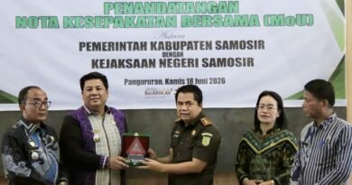 Pemkab Samosir dan Kejari Perpanjang Kerja Sama Penanganan Hukum Datun