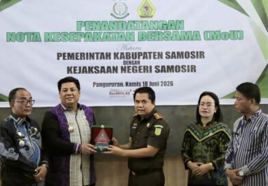 Pemkab Samosir dan Kejari Perpanjang Kerja Sama Penanganan Hukum Datun
