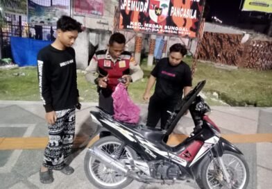 Patroli Blue Light Polsek Sunggal, Respons Cepat Cegah Balap Liar Dipersimpangan Manhattan