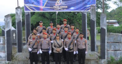 Polres Samosir Tingkatkan Pelayanan Lewat Semangat Perjuangan Pahlawan