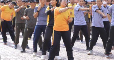 Polres Samosir Bersama Forkopimda Sinergi Jelang Hari Bhayangkara ke-80