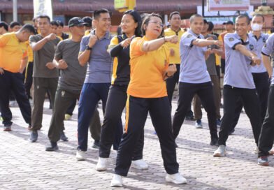 Polres Samosir Bersama Forkopimda Sinergi Jelang Hari Bhayangkara ke-80