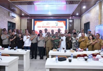 Wabup, Apresiasi Doa Lintas Agama dan Pelayanan Humanis Kapolres Samosir