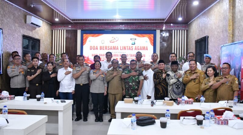 Wabup, Apresiasi Doa Lintas Agama dan Pelayanan Humanis Kapolres Samosir