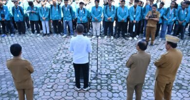 Wabup Terima Mahasiswa KKN UNIMED 2.372 yang Disebar di 59 Desa