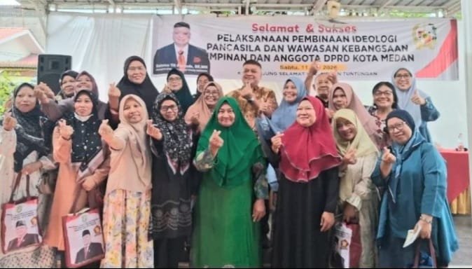 Anggota DPRD Kota Medan Salomo TR Pardede SE, MM: Pentingnya Merawat Kebersamaan Demi Keutuhan NKRI