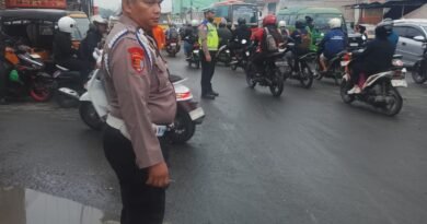 Provoos Polsek Sunggal Cek Strong Point Pagi Diwilayahnya