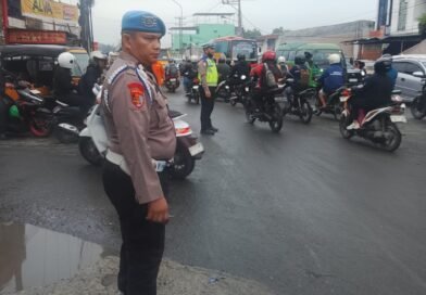Provoos Polsek Sunggal Cek Strong Point Pagi Diwilayahnya