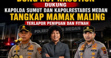 Ketua FRN Sumut Bung Roy Nasution Dukung Kapolda Sumut dan Kapolrestabes Medan Tangkap Terlapor Kasus Dugaan Penipuan dan Fitnah