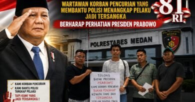 Jelang HUT ke-81 RI, Wartawan Korban Pencurian yang Membantu Polisi Menangkap Pelaku Jadi Tersangka Berharap Perhatian Presiden Prabowo