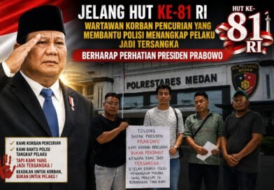 Jelang HUT ke-81 RI, Wartawan Korban Pencurian yang Membantu Polisi Menangkap Pelaku Jadi Tersangka Berharap Perhatian Presiden Prabowo
