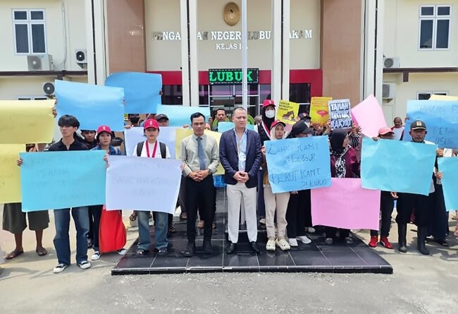 54 Warga Limau Manis dan Medan Sinembah Gugat PTPN I, Kodaeral I dan BPN ke PN Lubuk Pakam