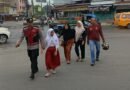 Kawal Aktivitas Pagi Warga, Polsek Sunggal Siagakan Personil Dipersimpangan Kampung Lalang