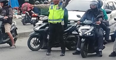 Aiptu Rudi Silalahi Personil Polantas Polsek Sunggal Proritaskan Keselamatan Pengguna Jalan Raya