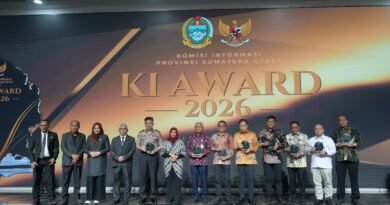 Kapolda Sumut Raih Penghargaan Achievement Person, Polda Sumut Predikat Informatif di KI Award 2026