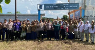 Kapolsek Sunggal, Green Policing Wujudkan Lingkungan Hijau Dan Sehat